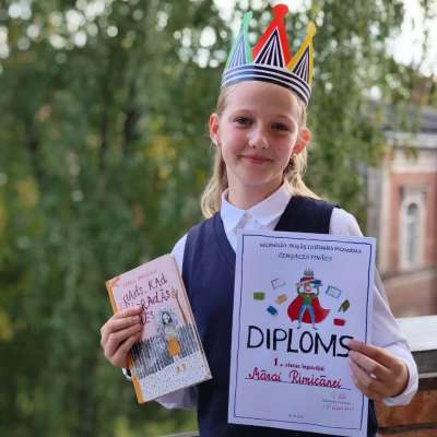 Par Skaļās lasī&scaron;anas sacensības čempiona titulu sacentīsies Māra Rimicāne no Bauskas Valsts ģimnāzijas