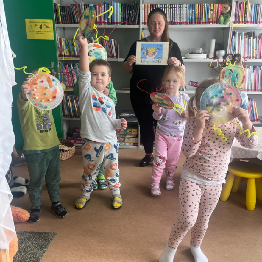 Bibliotēkas stunda Bērsteles bibliotēkā