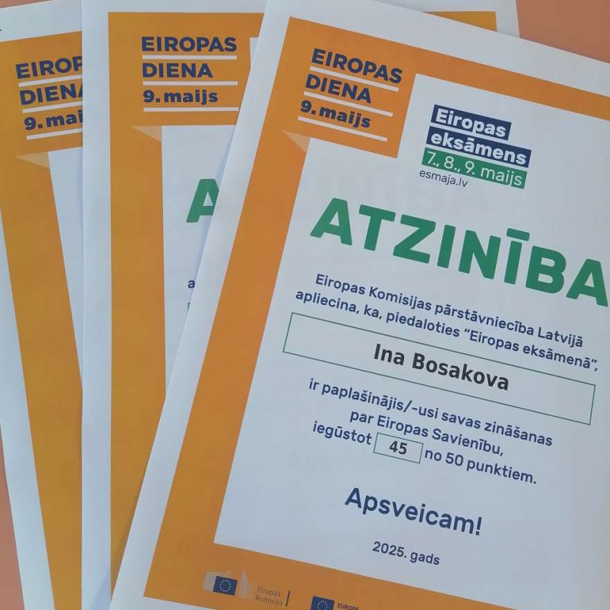 Eiropas diena Dāviņu bibliotēkā