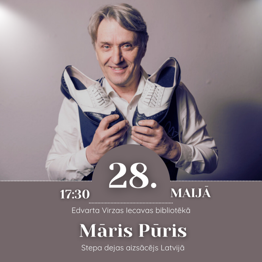 Tikšanās ar Māri Pūri - stepa dejas aizsācēju Latvijā