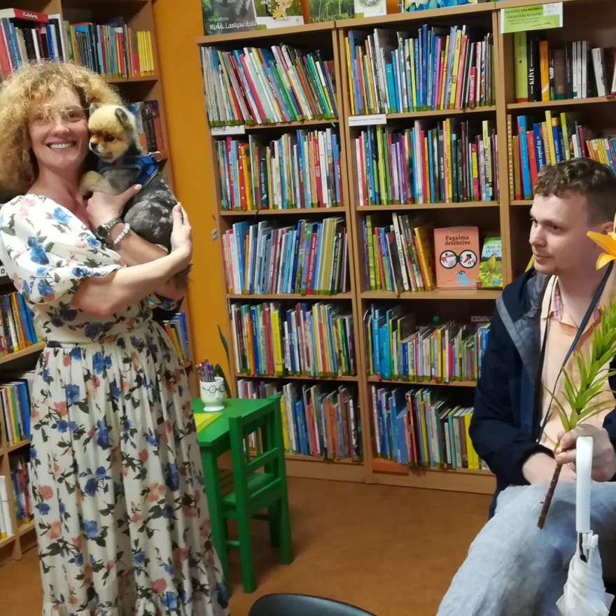 Tikšanās ar Ievu Branti