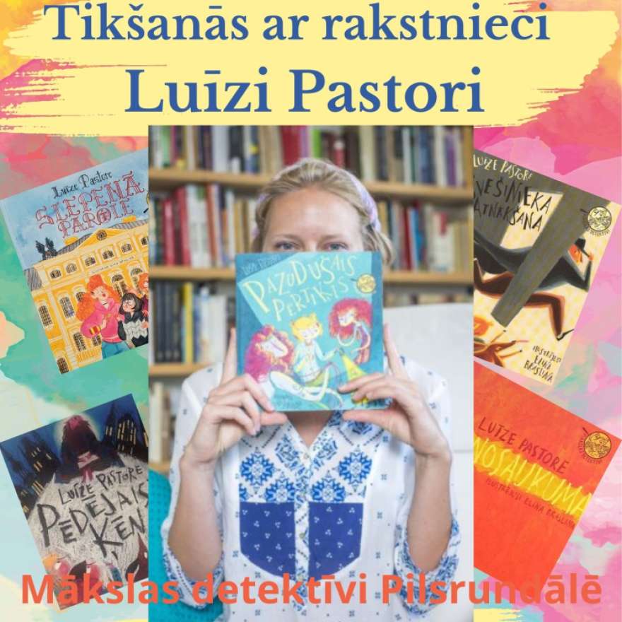 Rakstnieki Rundālē 2025. Tikšanās ar Luīzi Pastori
