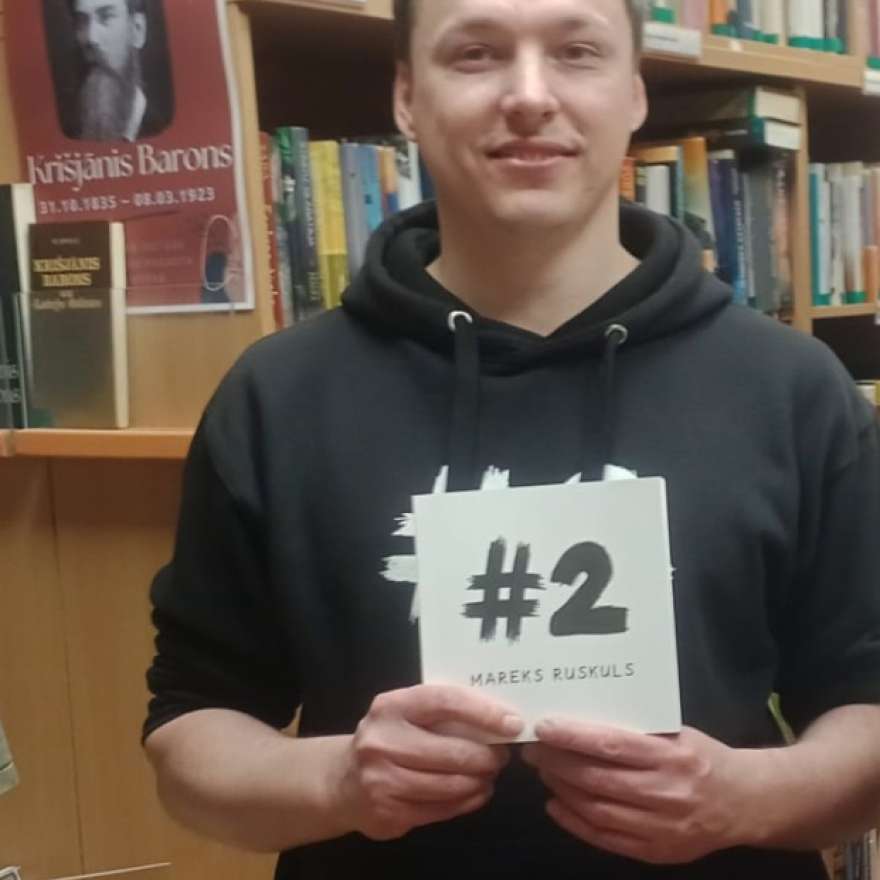 Lasītāju klubiņa tikšanās kopā ar Mareku Ruskulu