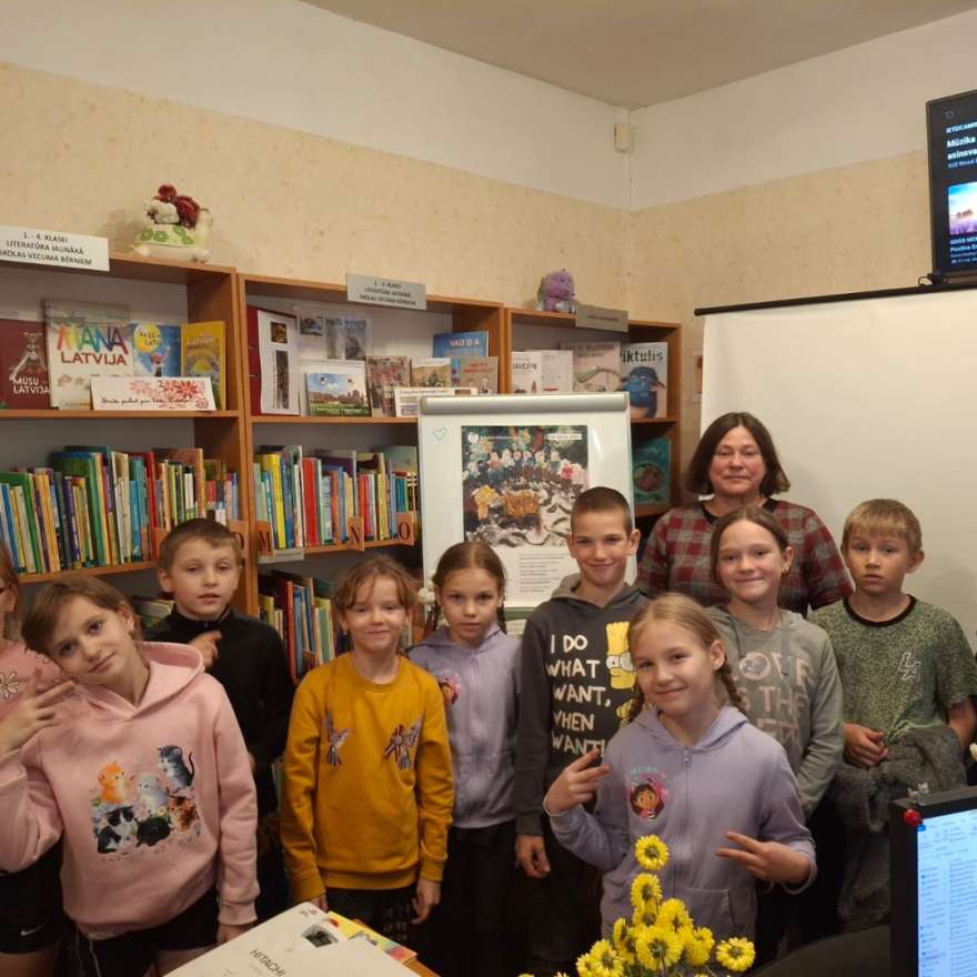 Vienotība Ziemeļos. Rītausmas  lasījums bērniem