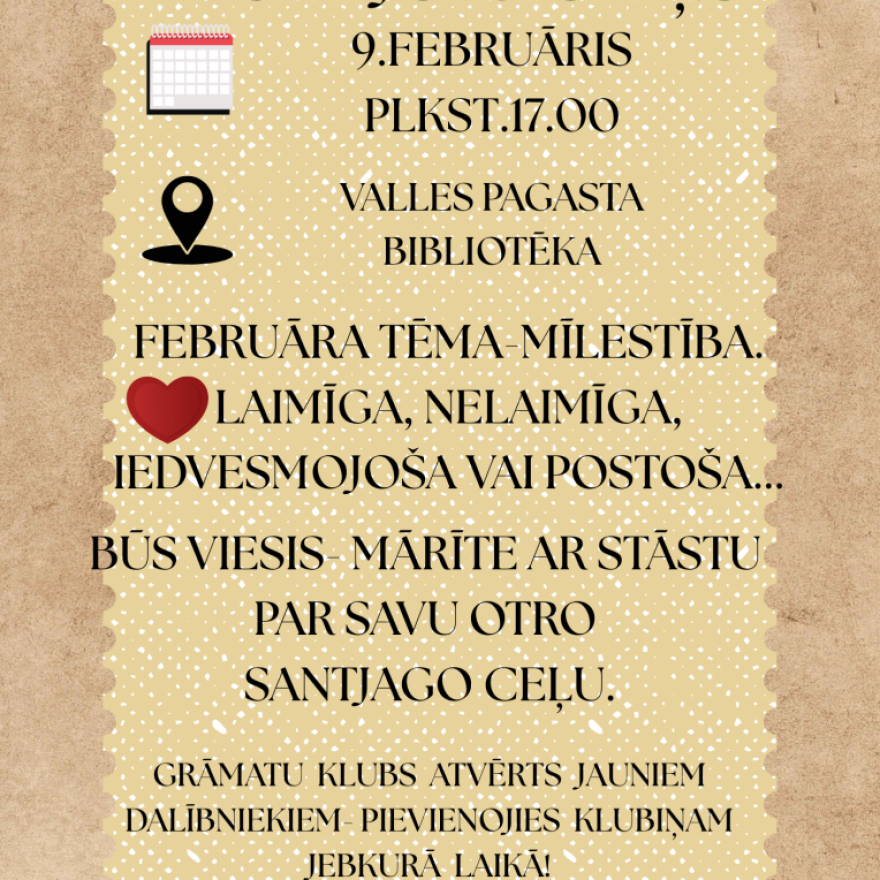 Lasītāju klubiņš Valles bibliotēkā