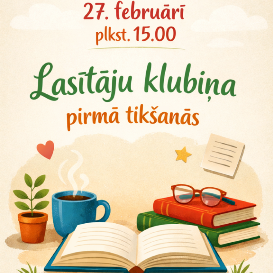Lasītāju klubiņa pirmā tikšanās