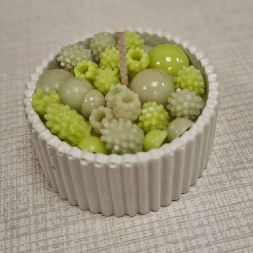 Sveču liešanas darbnīca Ziemeļu bibliotēkā