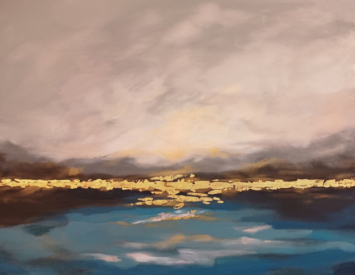 Inutas Kuļikauskas izstāde "Abstraktās ainavas"