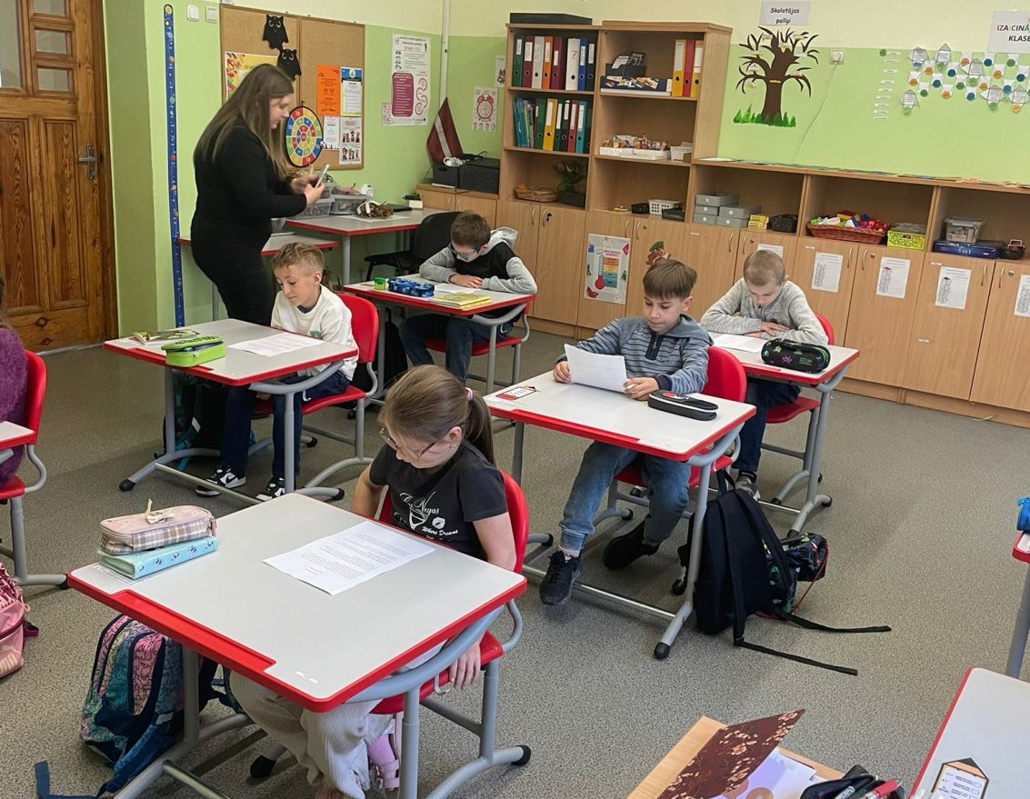 Ziemeļvalstu Literatūras nedēļas pasākums Īslīces pamatskolā