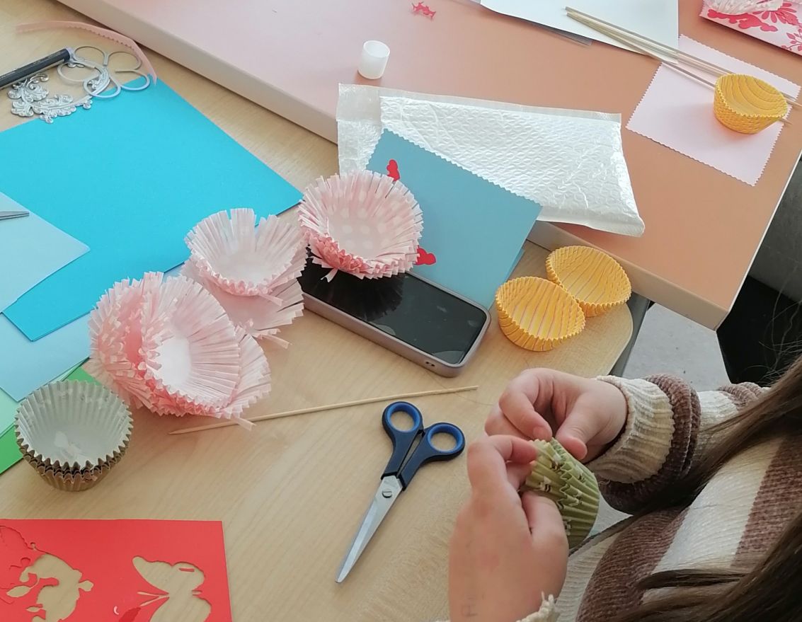 Rado&scaron;ā darbnīca bērniem "Dāvana Māmiņai"