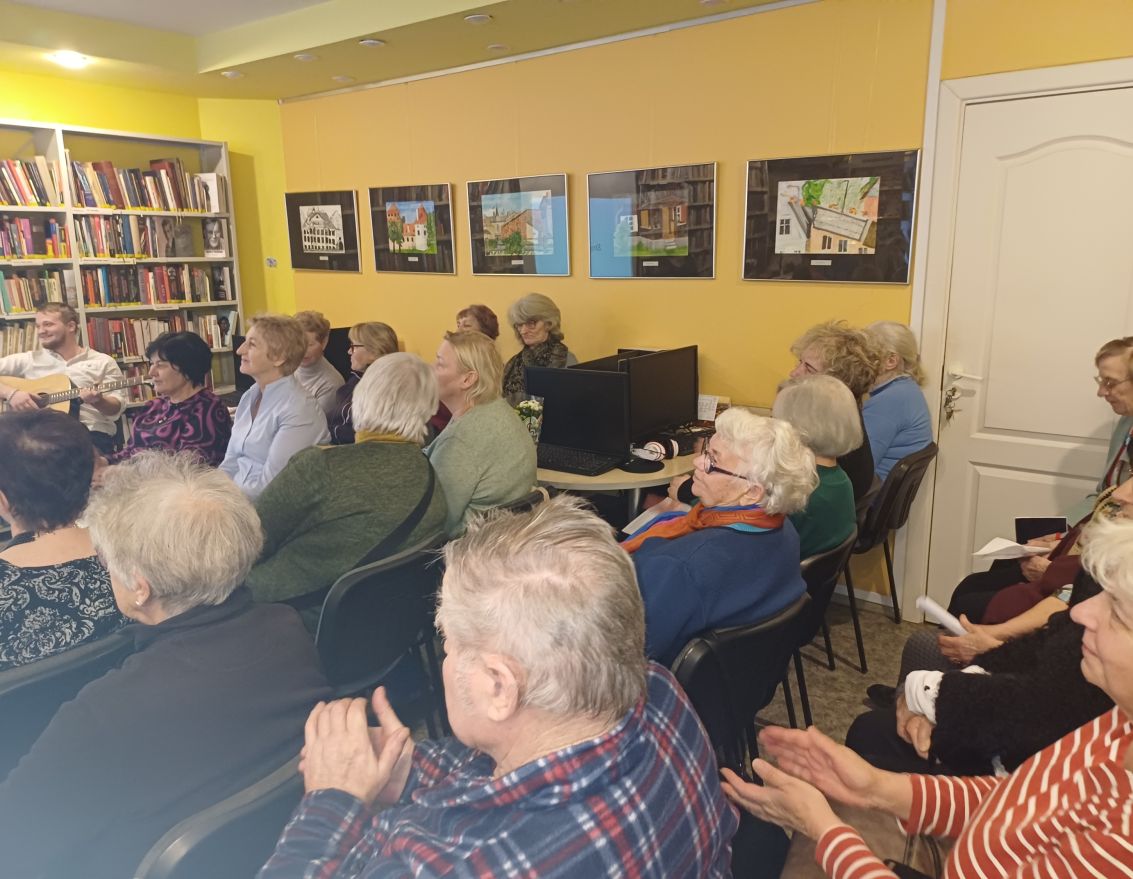 Grāmatas "No Latgales līdz Mēmeles lokiem" svinīga atvēr&scaron;ana Jauncodes bibliotēkā