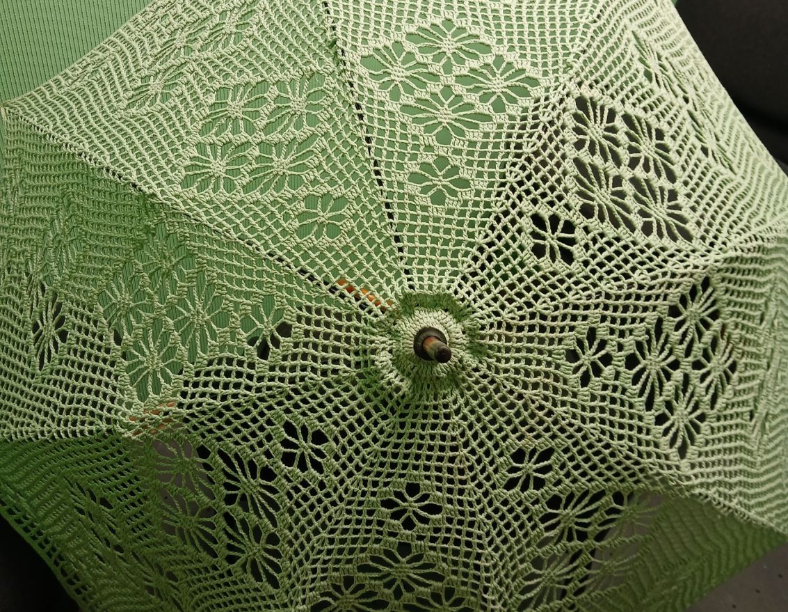 Anitas Piebalgas tamborējumu izstāde