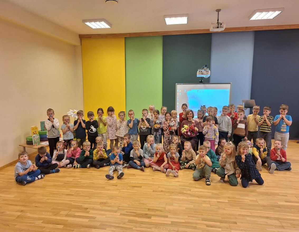 Noslēdzies projekts pirmsskolas vecuma bērniem "Tu audz, kad lasi..."