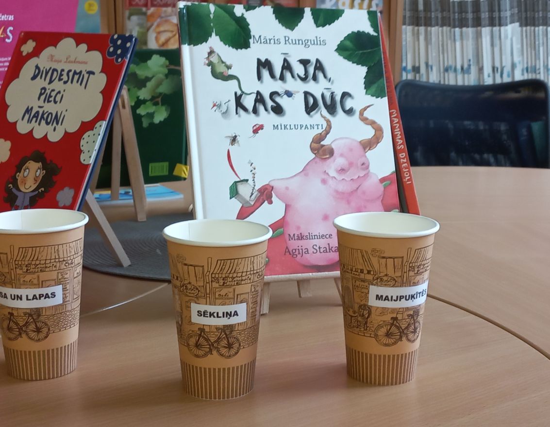 "Dzejas varavīksne" Iecavas bērnu bibliotēkā