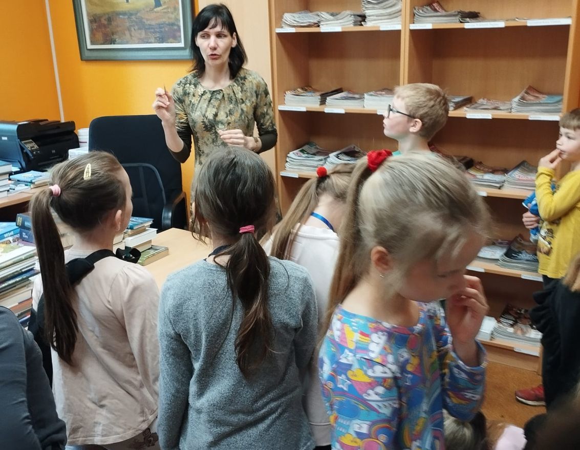 Bibliotēku nedēļa Vecumnieku pagasta bibliotēkā "Bibliotekārā stunda"