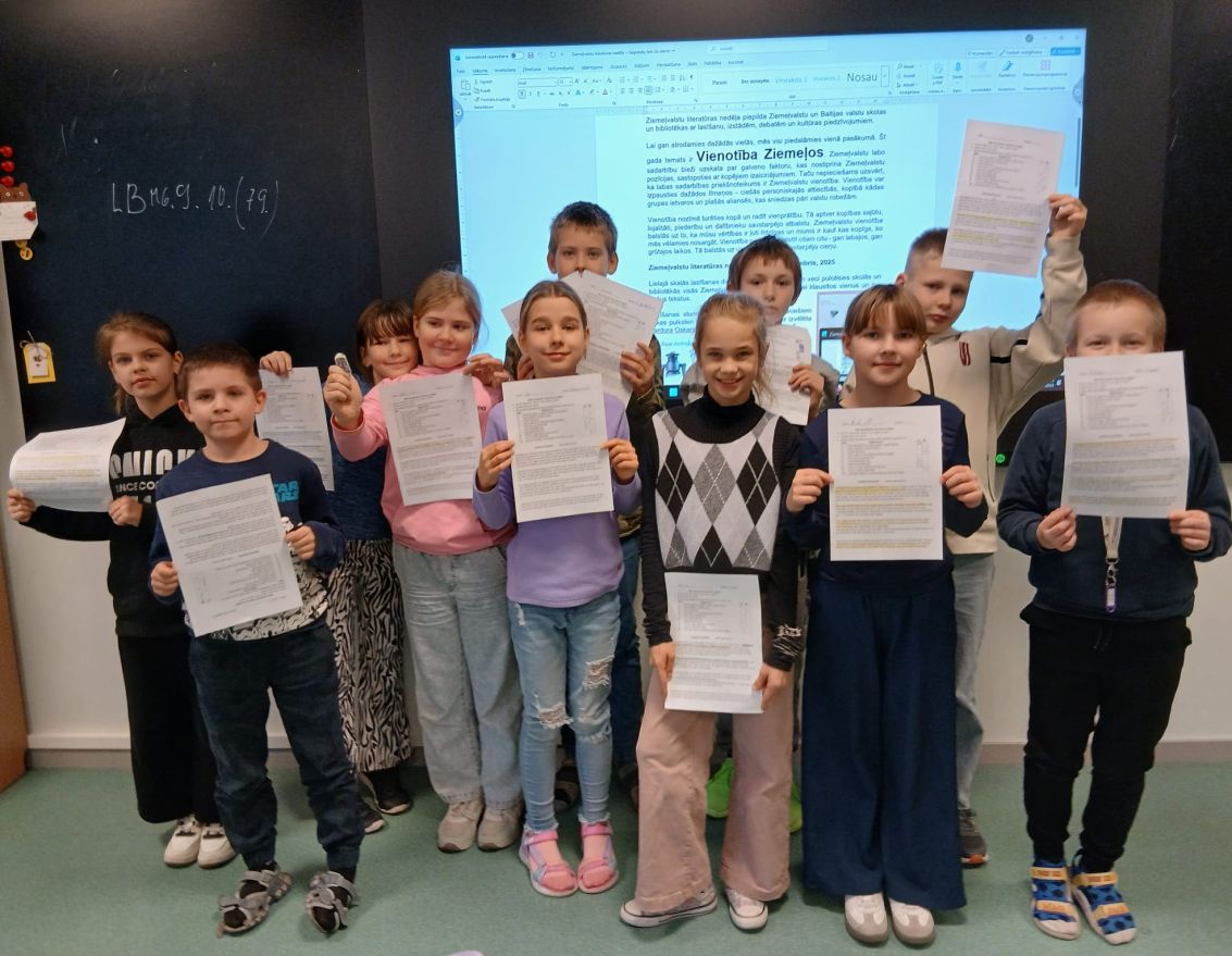 Ziemeļvalstu literatūras nedēļa Vecumnieku bibliotēkā