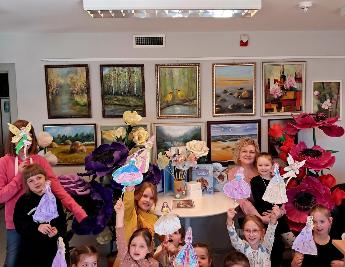 Pasaku rakstnieka Hansa Kristiana Andersena dzim&scaron;anas diena Zorģu bibliotēkā