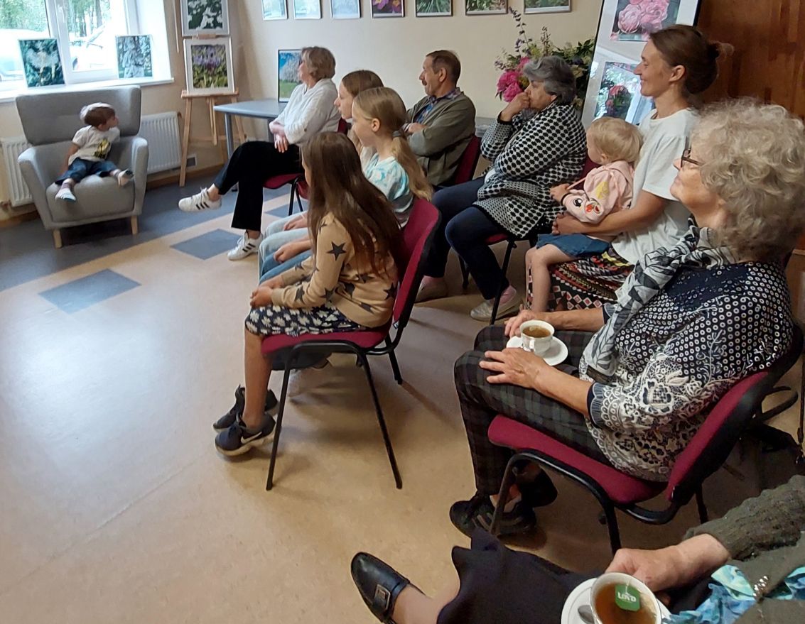 Fotoizstādes "Sajūtu vasara" atklā&scaron;ana