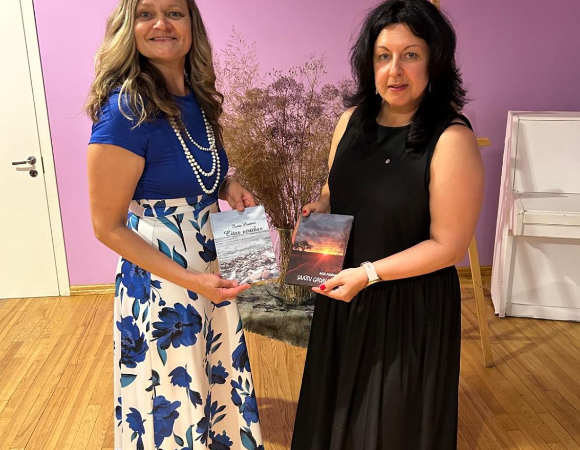 Dzejas dienām veltīts pasākums - Ivetas un Riharda Pudānu koncertprogramma "Citas vērtības"  