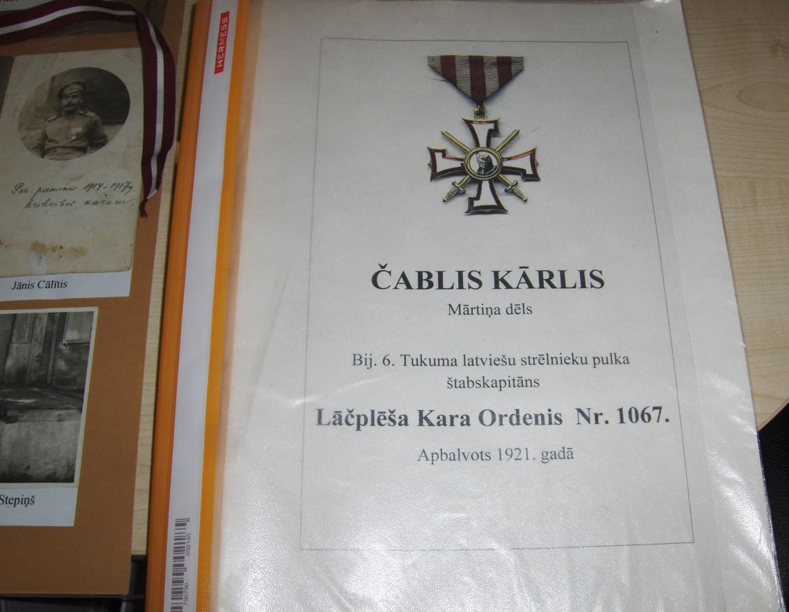 Patriotiska izstāde Bārbeles bibliotēkā