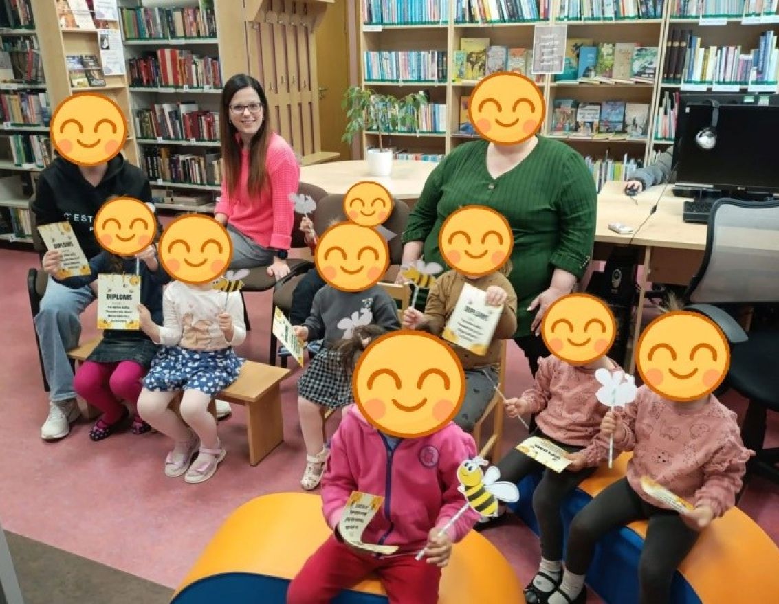 Bibliotēkā atzīmēta Pasaules Bi&scaron;u diena