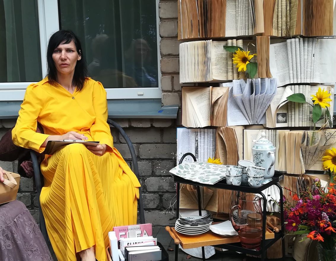 Lasītāju klubiņa "Lapa" tik&scaron;anās