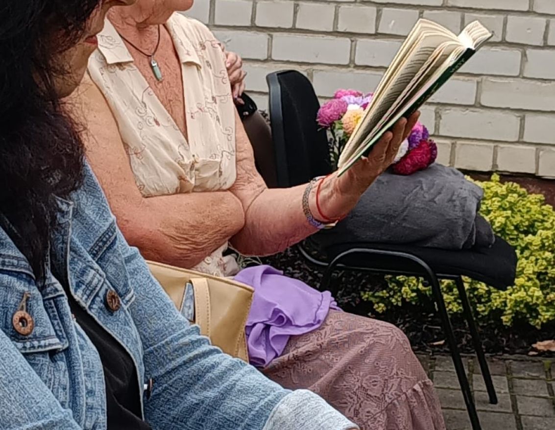 Lasītāju klubiņa "Lapa" tik&scaron;anās