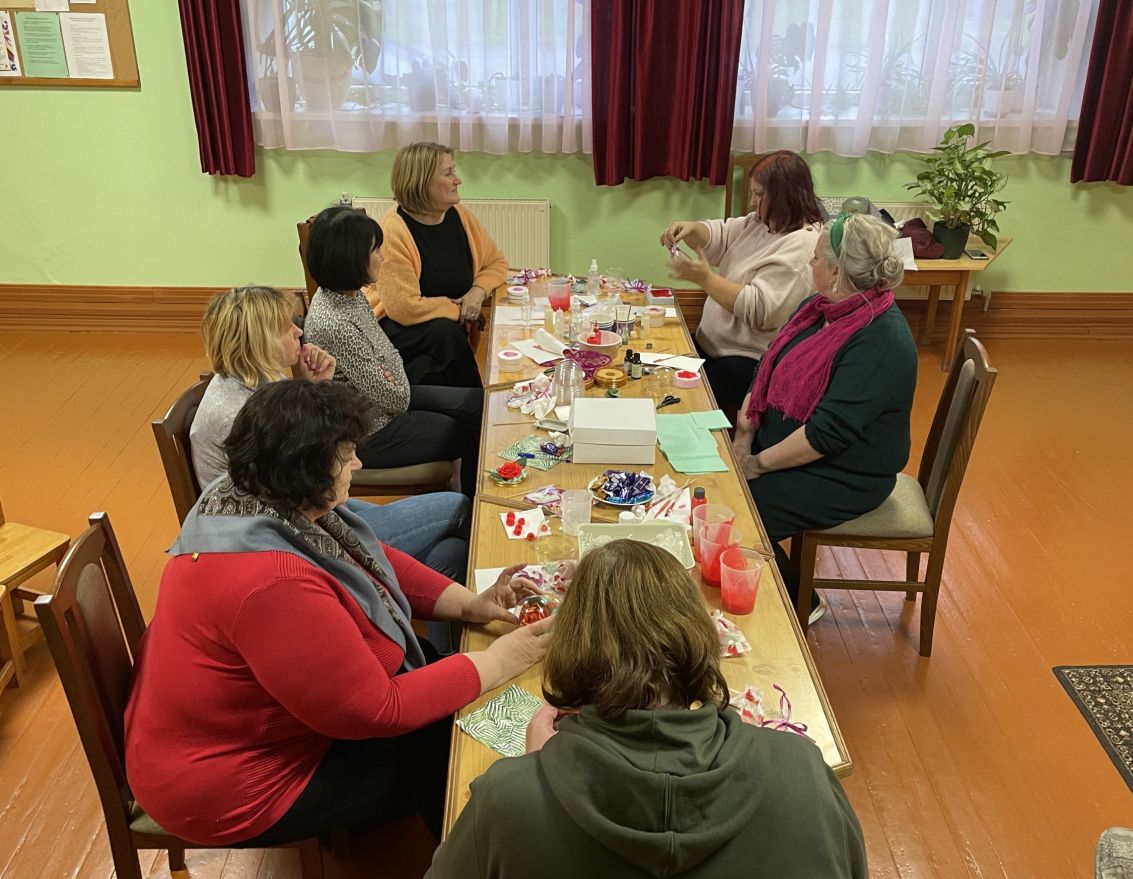 Ziepju gatavo&scaron;anas prieks