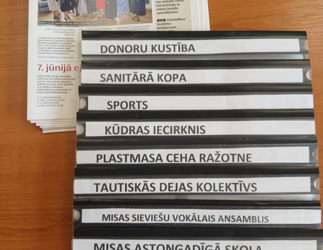 Novadpētniecība darbs Misā