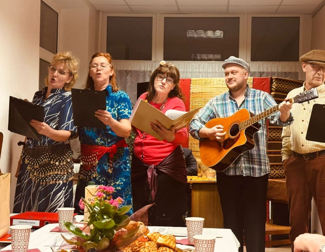 Novadnieku tik&scaron;anās pasākums "Tas notika &scaron;eit &ndash; Jaunsaulē"