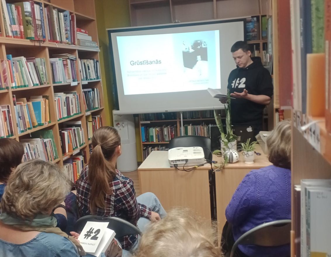 Lasītāju klubiņa tik&scaron;anās kopā ar Mareku Ruskulu