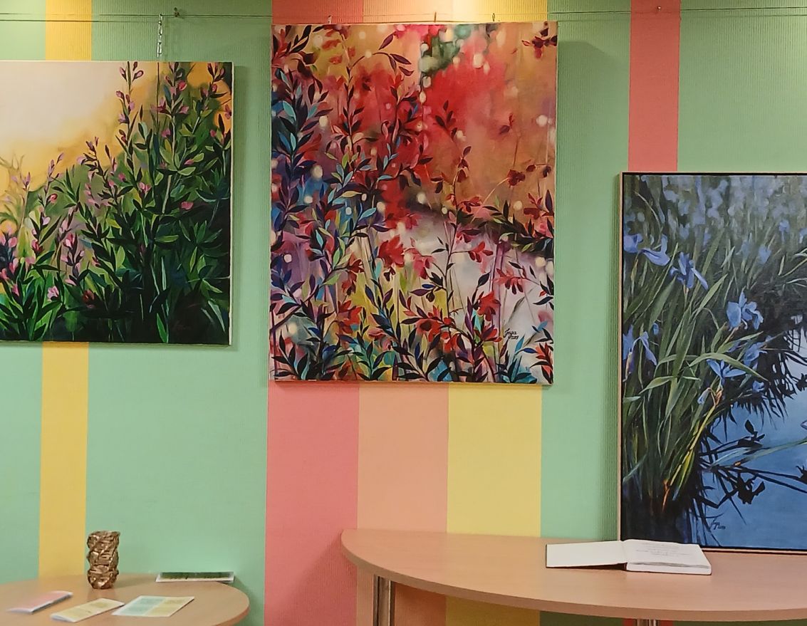 Ingas &Scaron;leseres - Gražules dabas gleznu izstāde