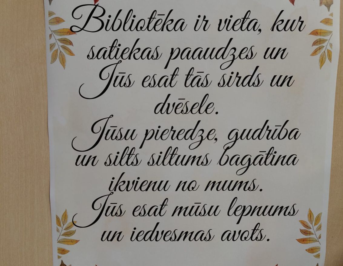 Pasākums senioriem "Starp rudens ko&scaron;ajām lapām"