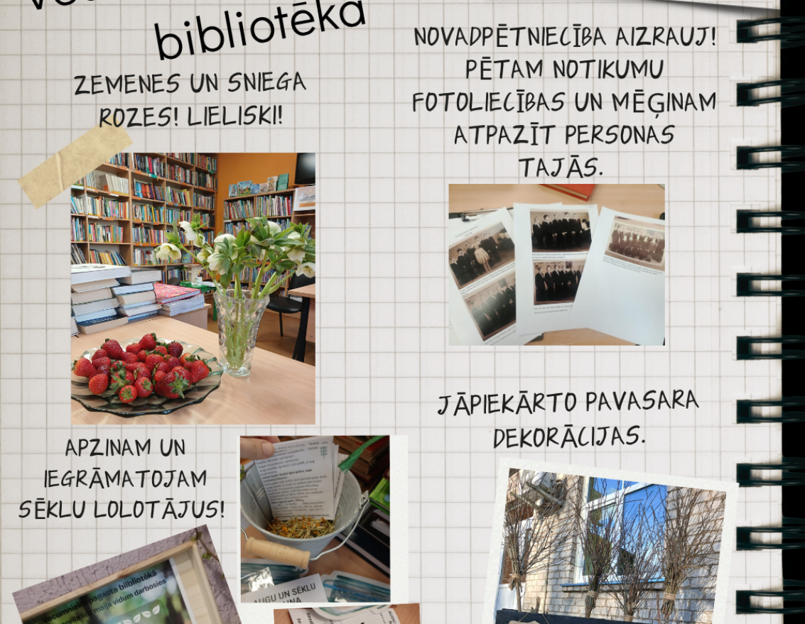 Bibliotēku nedēļa Vecumniekos