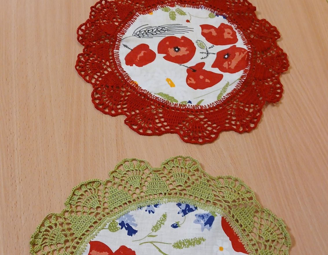 Anitas Piebalgas tamborējumu izstāde