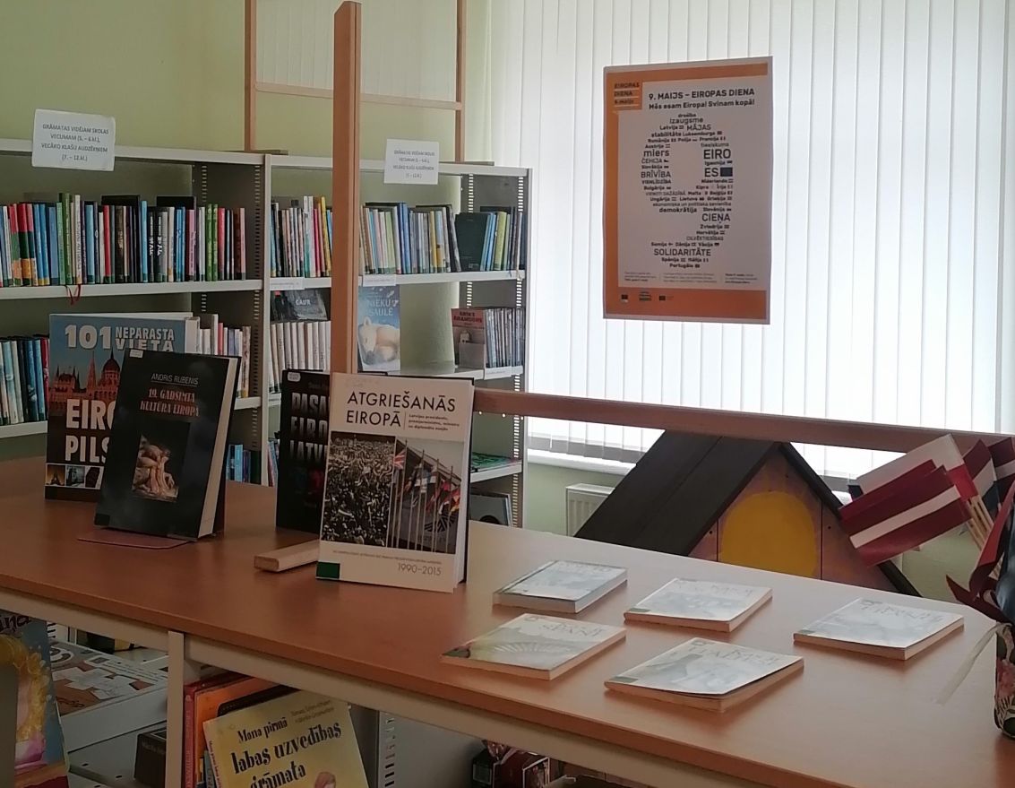 Eiropas diena Dāviņu bibliotēkā
