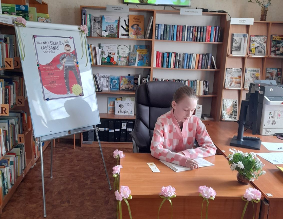 Nacionālā skaļās lasī&scaron;anas sacensība