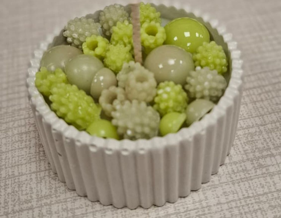 Sveču lie&scaron;anas darbnīca Ziemeļu bibliotēkā