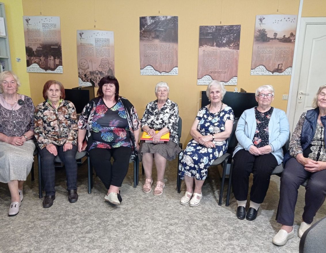 Literāra saruna Jauncodes bibliotēkā