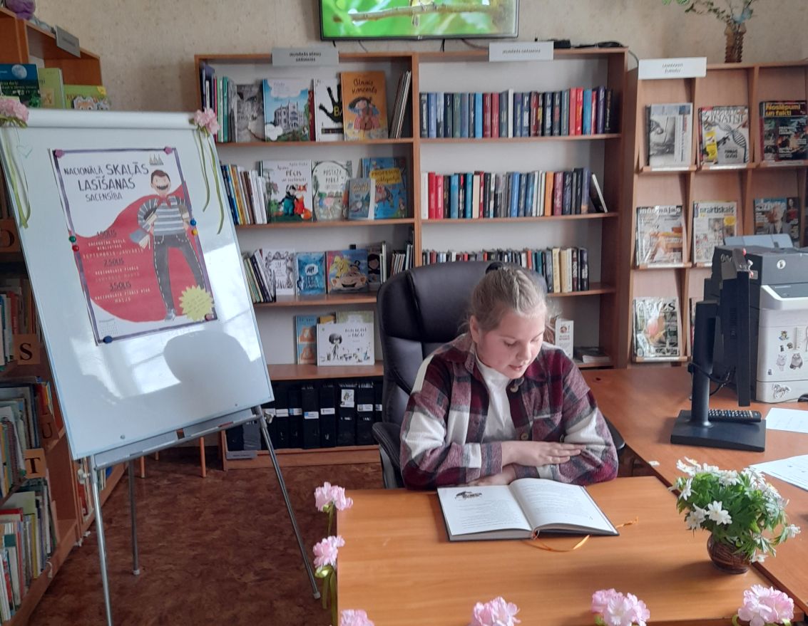 Nacionālā skaļās lasī&scaron;anas sacensība