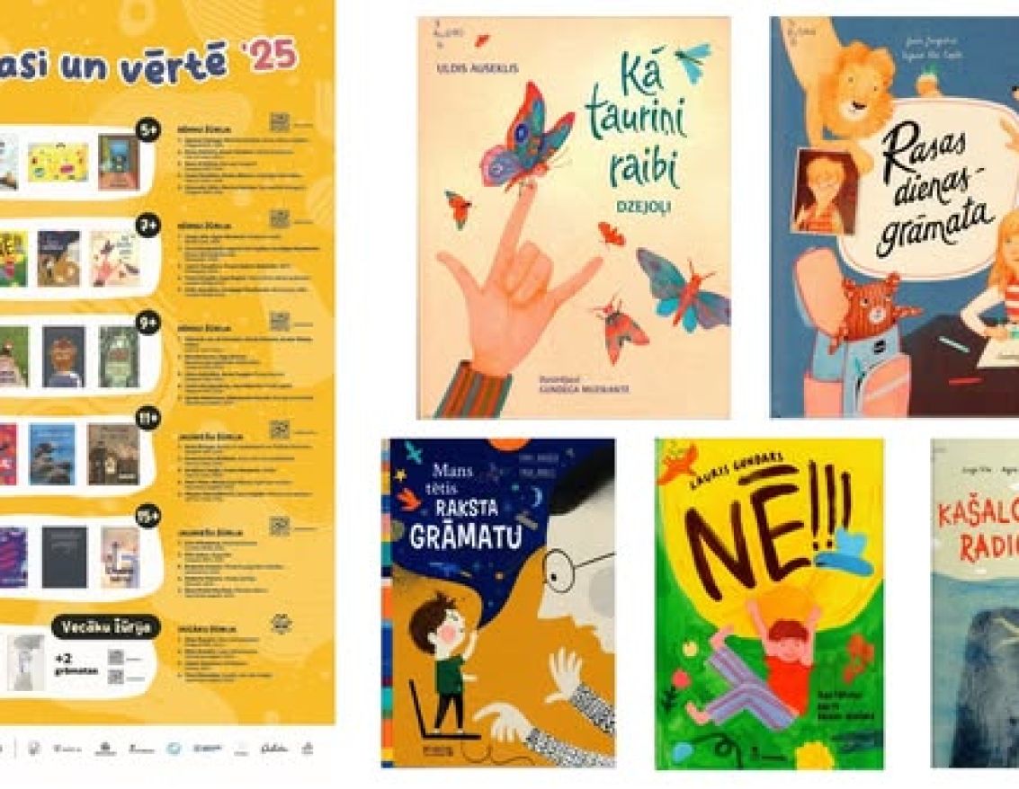 Iecavas bērnu bibliotēkā startēta "Bērnu, jaunie&scaron;u un vecāku žūrija"