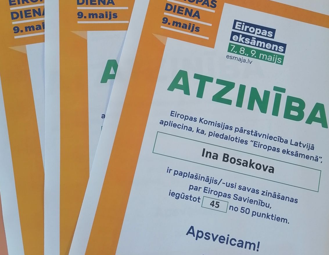 Eiropas diena Dāviņu bibliotēkā