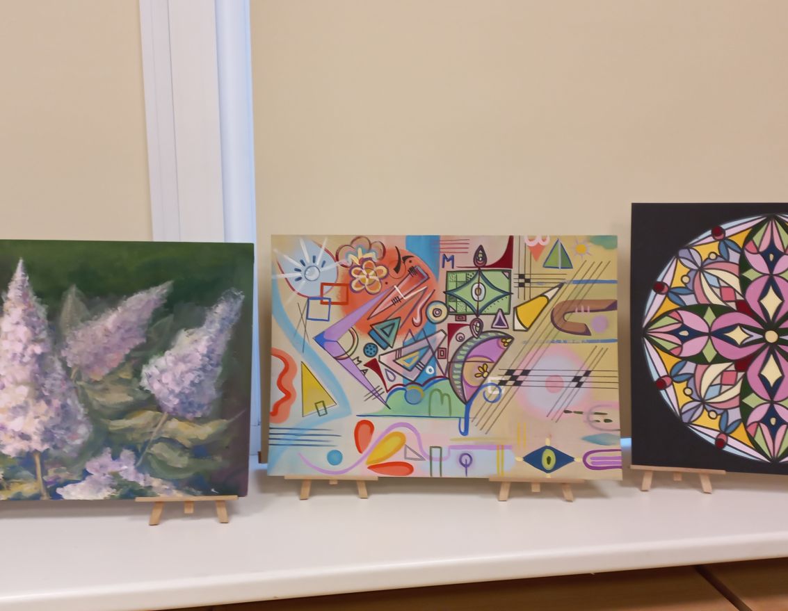 Studentes Milindas Austeres darbu izstāde