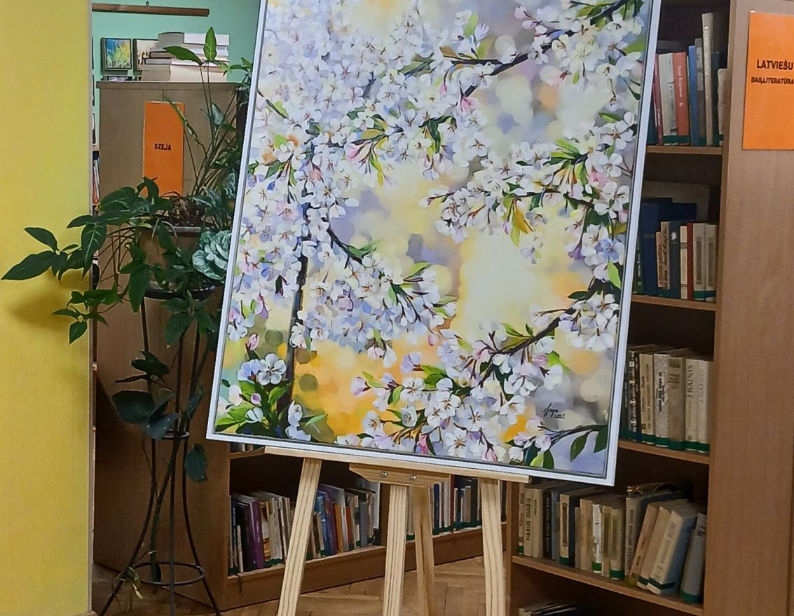 Ingas &Scaron;leseres - Gražules dabas gleznu izstāde