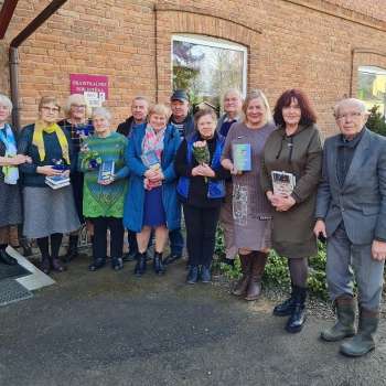 Tik&scaron;anās ar novadnieci, rakstnieci Dzintru &Scaron;ulci&nbsp;