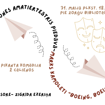 Baldones amatierteātra "Sudraba nagla" izrāde Zorģos