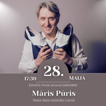 Tik&scaron;anās ar Māri Pūri - stepa dejas aizsācēju Latvijā