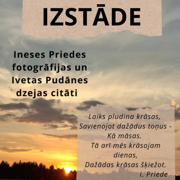 Ineses Priedes fotogrāfiju izstāde