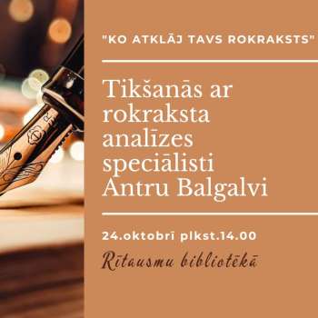 Ko atklāj tavs rokraksts