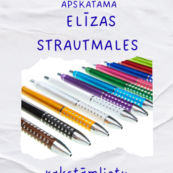 Nāc apskatīt rakstāmlietu kolekciju!